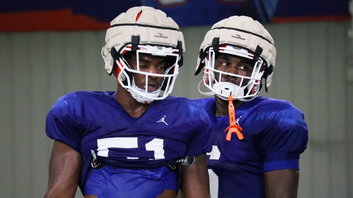 Gators LBs Ventrell Miller and Shemar James